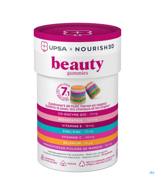 Upsa nourished beauty gommes 30