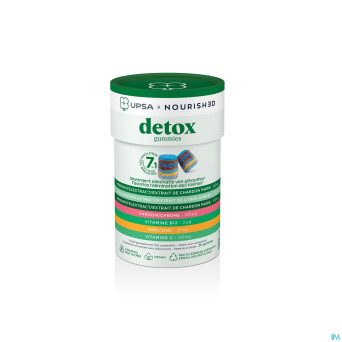 Upsa nourished detox gommes 30