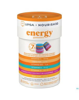 Upsa nourished energy gommes 30