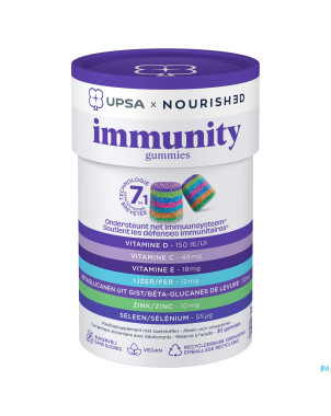 Upsa nourished immunity gommes 30