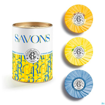 Roger&gallet savon bois orang./cedrat/santal3x100g