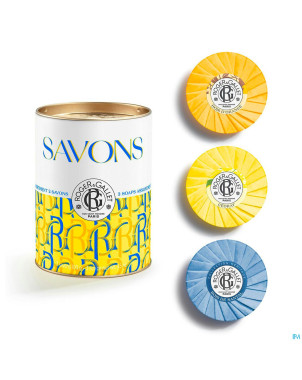 Roger&gallet savon bois orang./cedrat/santal3x100g