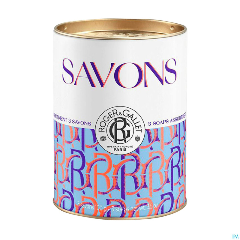 Roger&gallet savon fl fig./fl osman./lavand.3x100g