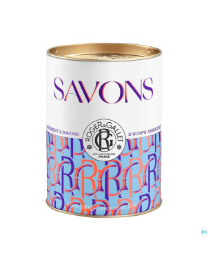 Roger&gallet savon fl fig./fl osman./lavand.3x100g