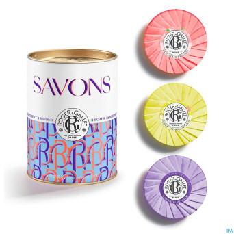 Roger&gallet savon fl fig./fl osman./lavand.3x100g
