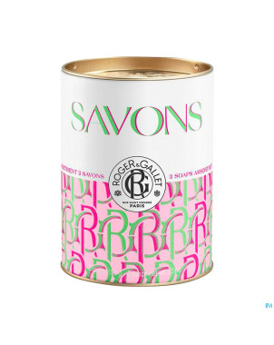 Roger&gallet savon rose/feuille the/rose the3x100g