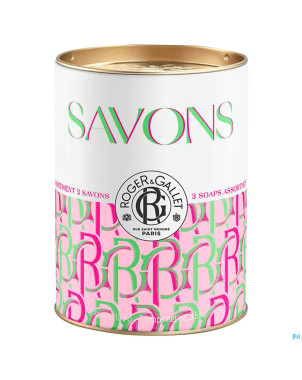 Roger&gallet savon rose/feuille the/rose the3x100g