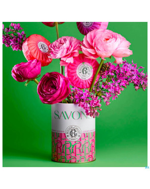 Roger&gallet savon rose/feuille the/rose the3x100g