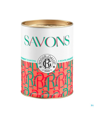 Roger&gallet savon ging. r./neroli/oeillet 3x100g