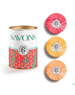 Roger&gallet savon ging. r./neroli/oeillet 3x100g