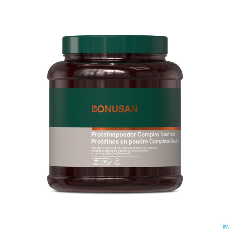 Proteines pdr complexe neutre 400g bonusan