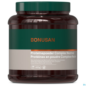 Proteines pdr complexe neutre 400g bonusan