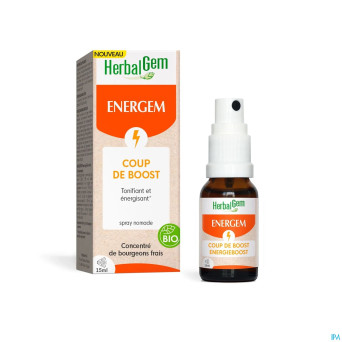 Herbalgem energem coup boost spray 15ml
