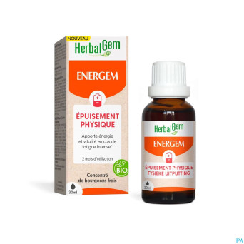 Herbalgem energem epuisement physique goutte 30ml