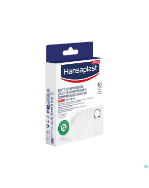 Hansaplast soft compresses 7,5cmx7,5cm 10
