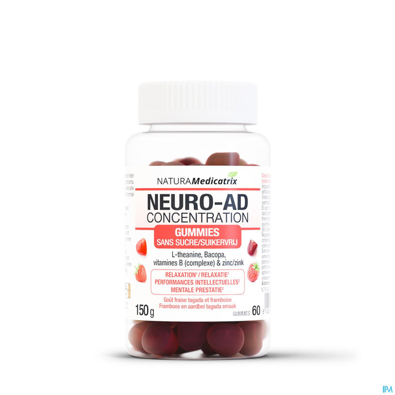 Neuro-ad concentration gommes 60