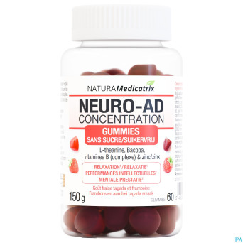 Neuro-ad concentration gommes 60