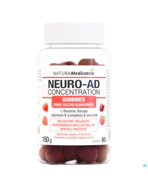 Neuro-ad concentration gommes 60