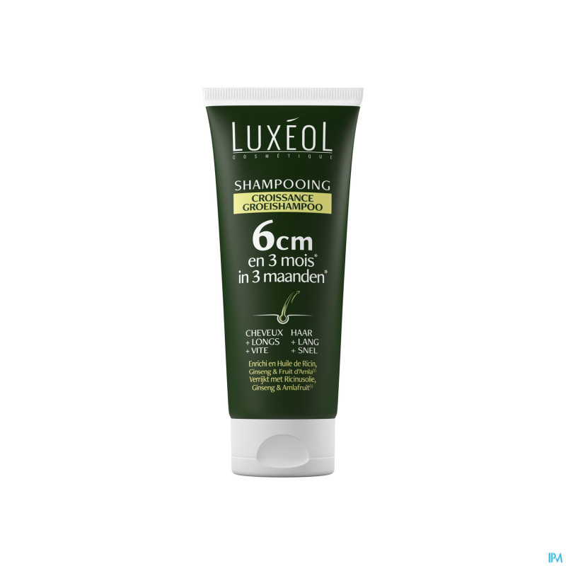Luxeol shampooing croissance tube 200ml