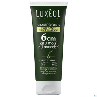 Luxeol shampooing croissance tube 200ml