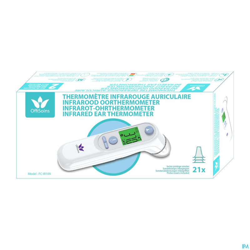 Offisoins thermometre infrarouge auriculaire