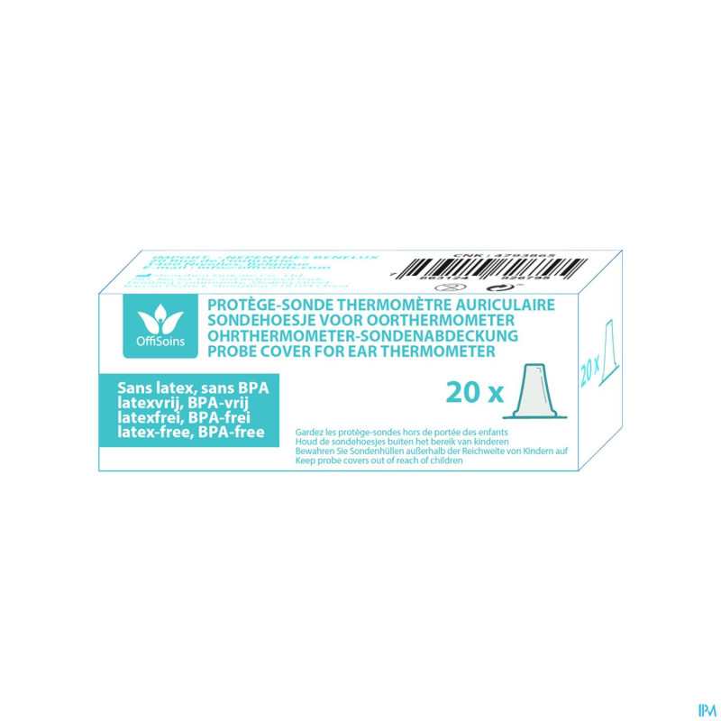 Offisoins protege-sonde thermometre auricul. 20