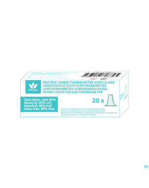 Offisoins protege-sonde thermometre auricul. 20