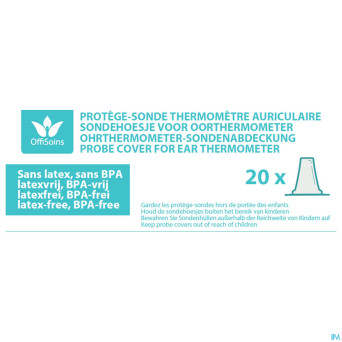 Offisoins protege-sonde thermometre auricul. 20