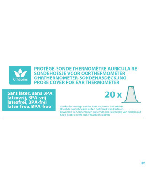 Offisoins protege-sonde thermometre auricul. 20