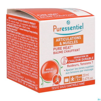 Puressentiel articulation baume pure heat 20ml
