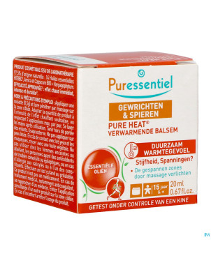 Puressentiel articulation baume pure heat 20ml