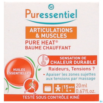 Puressentiel articulation baume pure heat 20ml