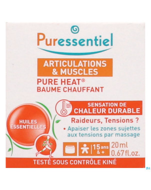 Puressentiel articulation baume pure heat 20ml