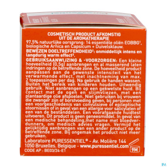 Puressentiel articulation baume pure heat 20ml