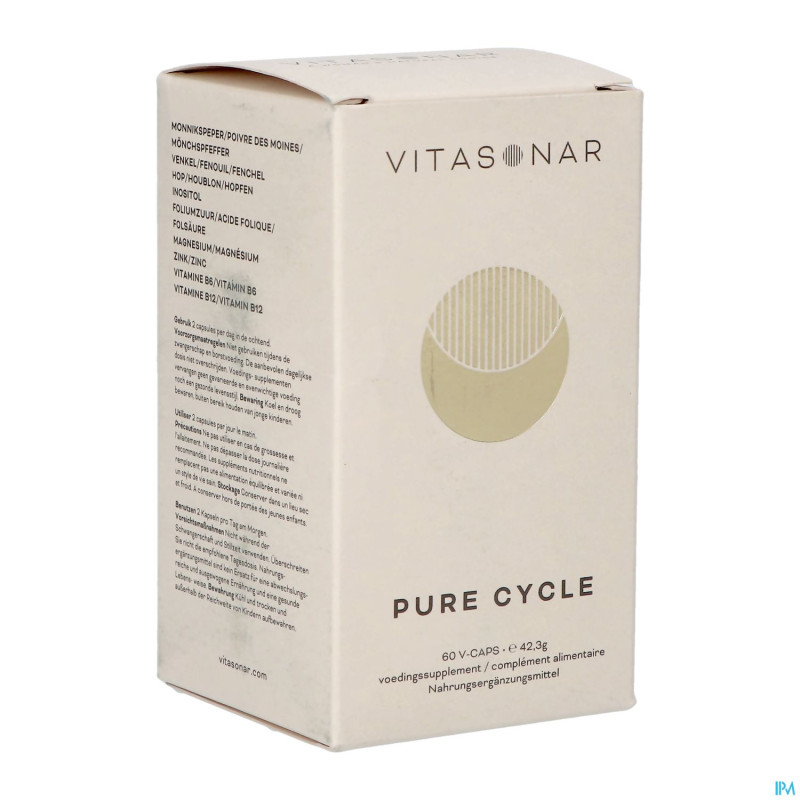 Vitasonar pure cycle v-caps 60