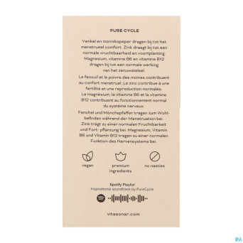 Vitasonar pure cycle v-caps 60