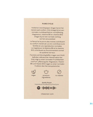 Vitasonar pure cycle v-caps 60