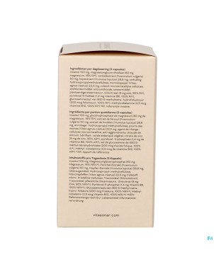 Vitasonar pure cycle v-caps 60