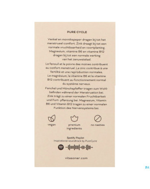 Vitasonar pure cycle v-caps 60