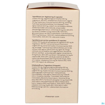 Vitasonar pure cycle v-caps 60