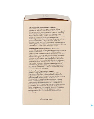 Vitasonar pure cycle v-caps 60