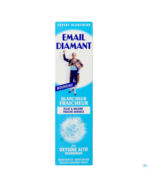 Email diamant dentifrice blancheur fraicheur 75ml