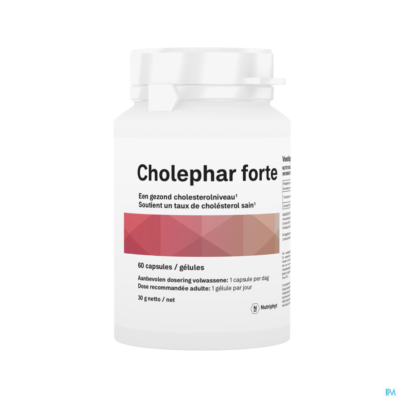 Cholephar forte caps 60 bioamoles nutriphyt