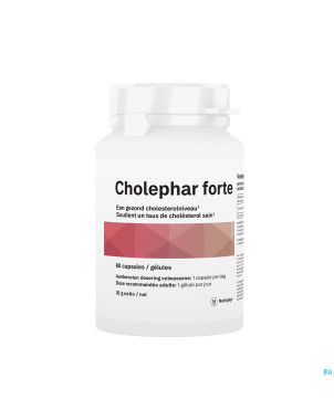 Cholephar forte caps 60 bioamoles nutriphyt