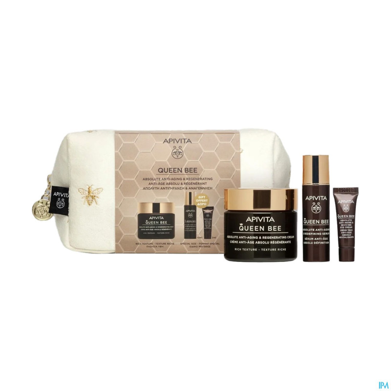 Apivita queen bee absol.a/ag.&reg.rich 10ml+50ml