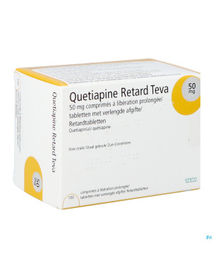 Quetiapine ret.50mg teva orifarm caps lib.prol.100