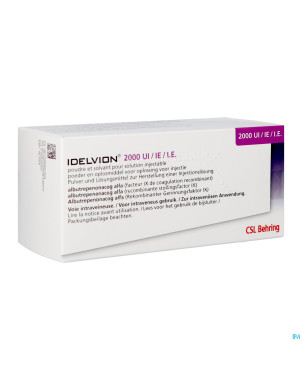 Idelvion 2000iu orifarm fl inj 1