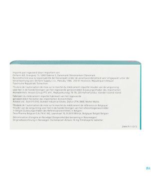 Escitalopram teva 10mg orifarm comp pell 98