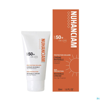 Nuhanciam creme invisible spf50+ tube 50ml