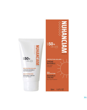 Nuhanciam creme invisible spf50+ tube 50ml